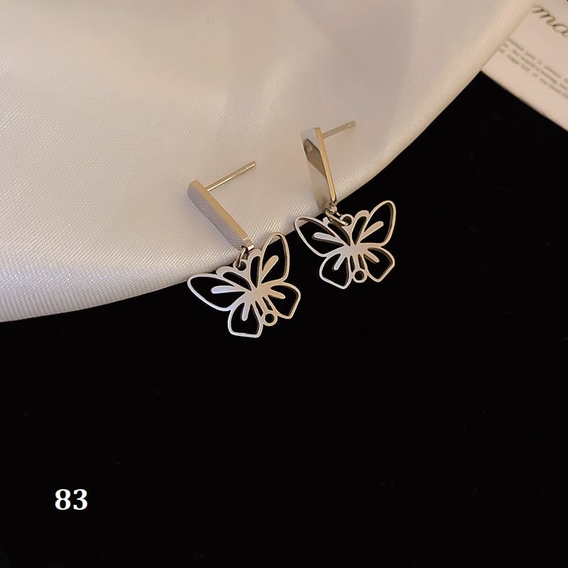 Tone Earring (Various Silver Designs)