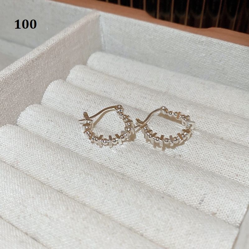 Tone (Various Designs) Silver Earring