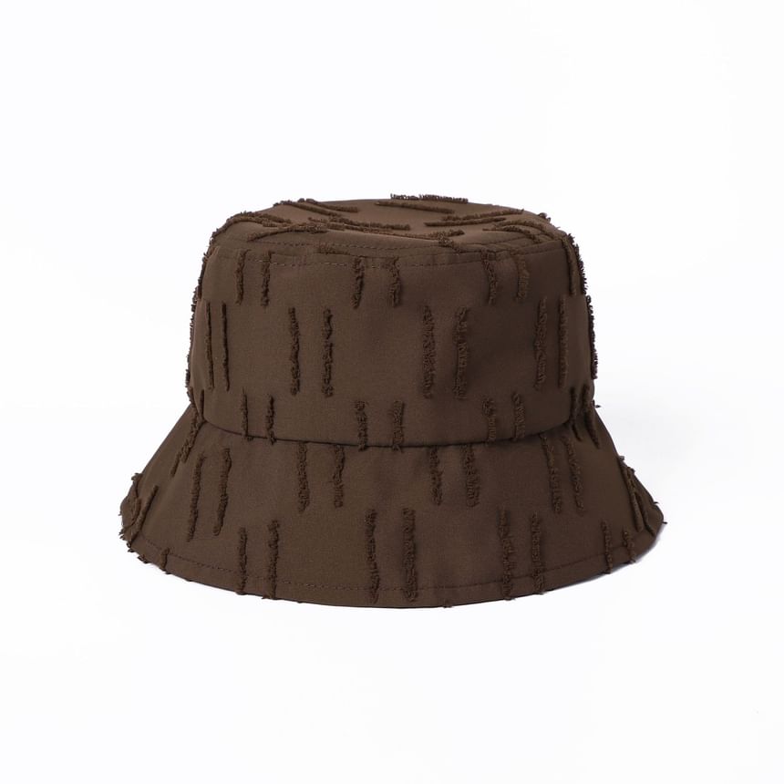 Hat Bucket Jacquard Plain
