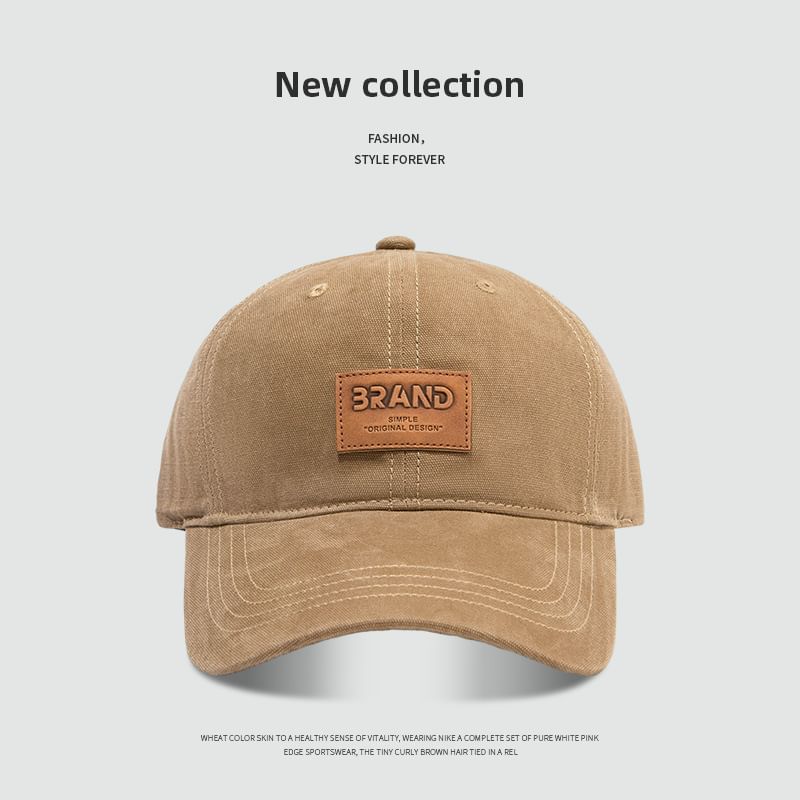 Baseball Cap Applique Lettering