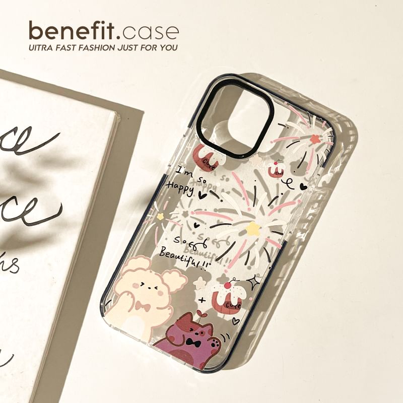 Case Animal Phone Firework