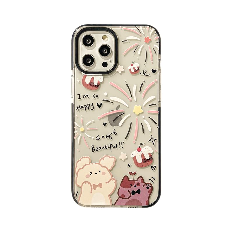 Case Animal Phone Firework