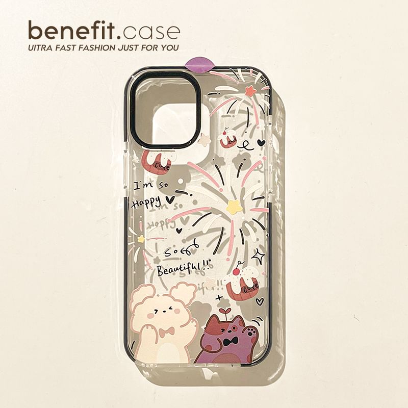 Case Animal Phone Firework