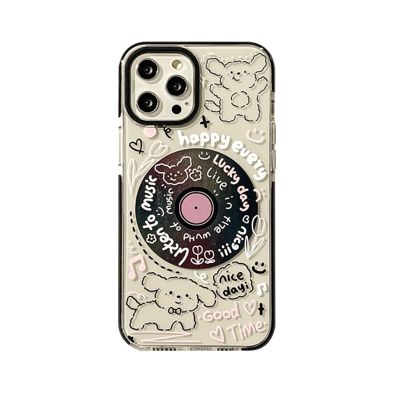Vinyl Record Phone Animal Case