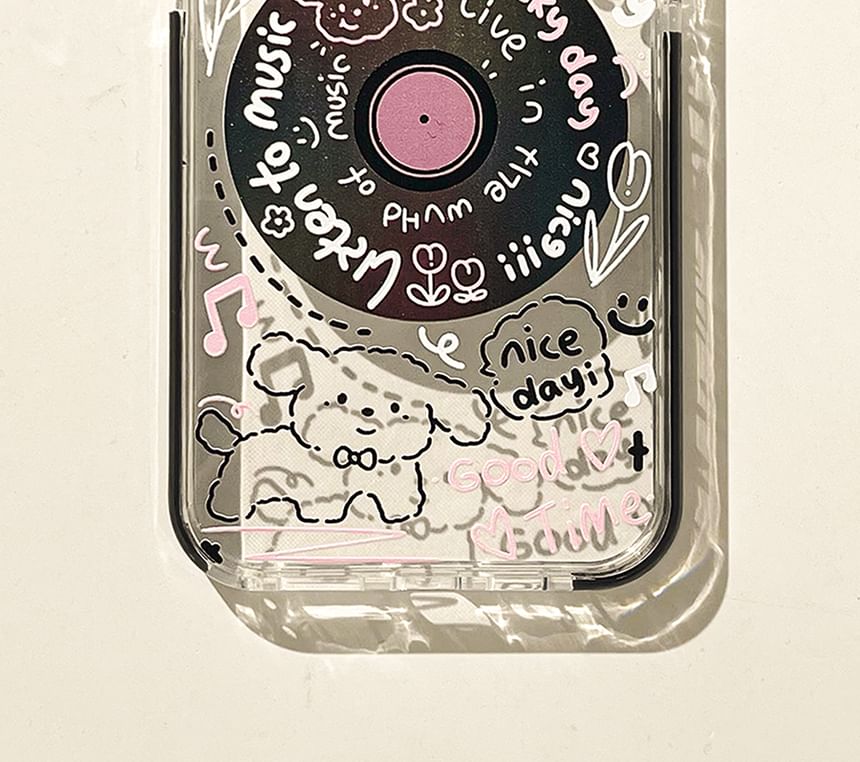 Vinyl Record Phone Animal Case