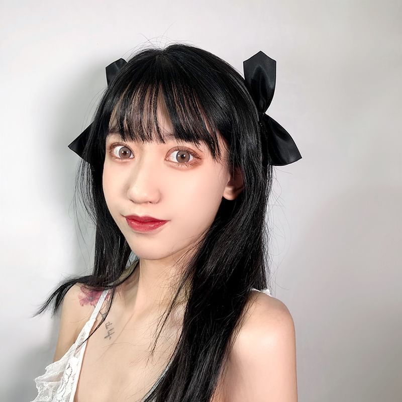 Clip Fabric Bow Hair