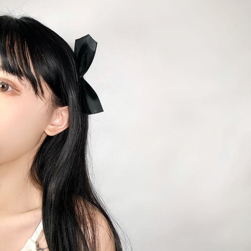 Clip Fabric Bow Hair