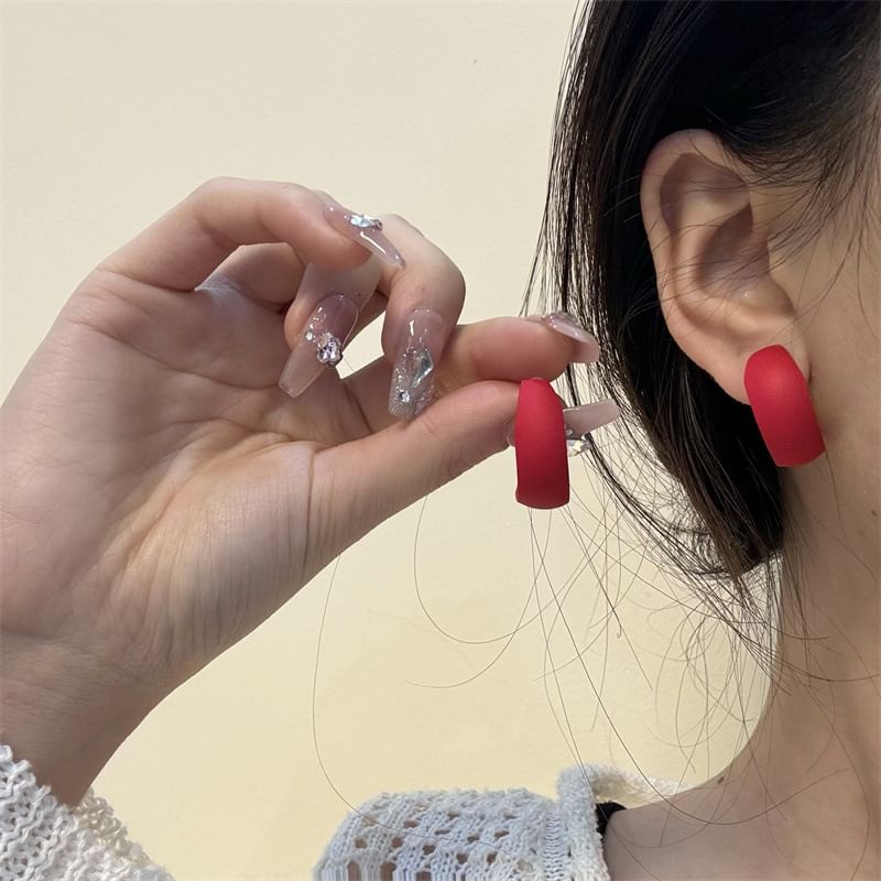 Earring Designs) Open Hoop Alloy (Various