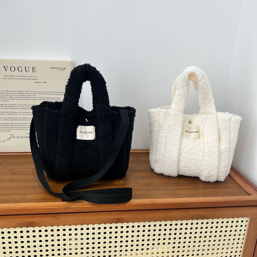 Bag Crossbody Top Handle Fluffy
