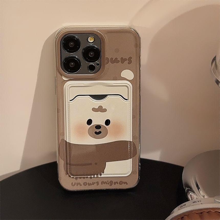 Animal Card Phone Holder Case
