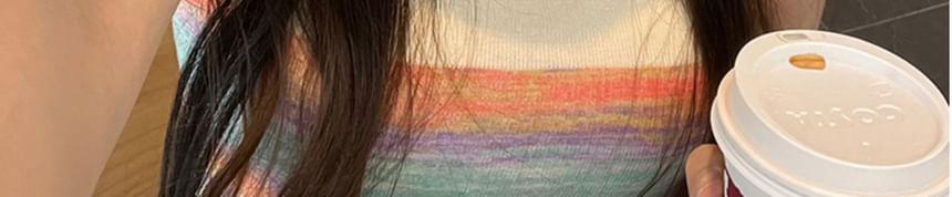 Bucket hat Print Denim Washed Heart