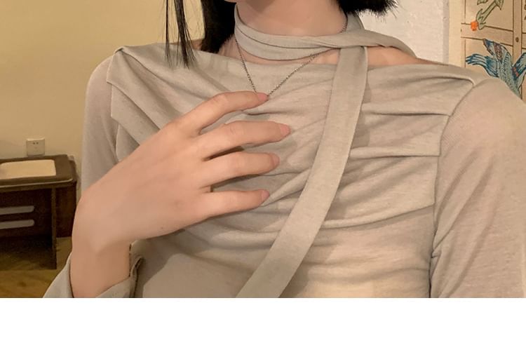 Beret Floral Accent Denim