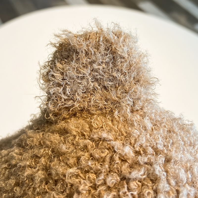 Fleece Hat Ear Cloche Bear