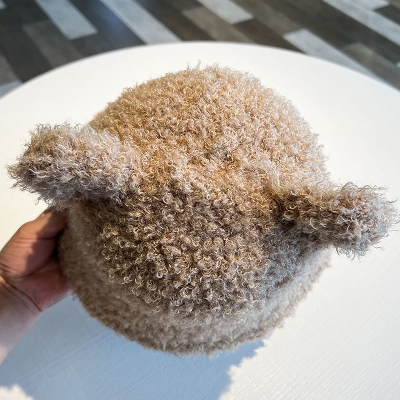 Fleece Hat Ear Cloche Bear