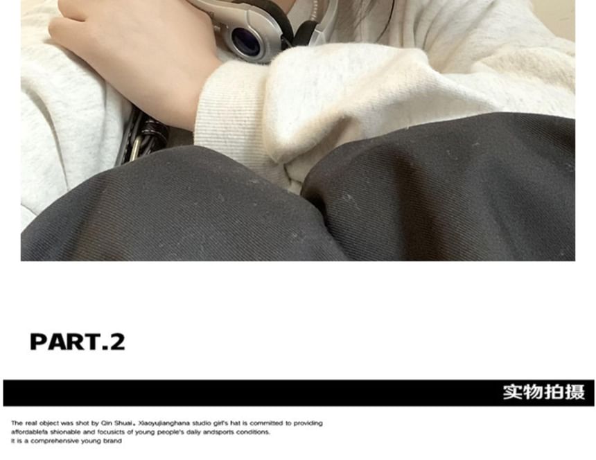 Lettering Distressed Baseball Cap Embroidered