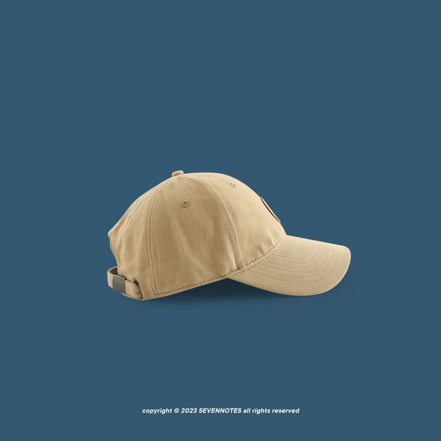 Cap Applique Lettering Baseball