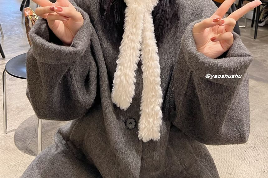 Hat Ear Trapper Cat Chenille