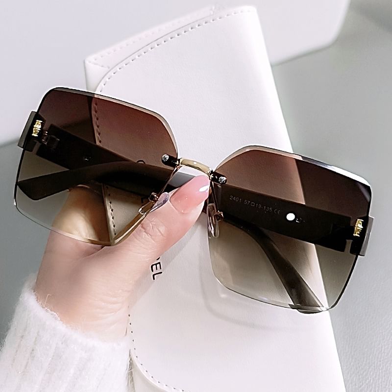 Sunglasses Frameless Square