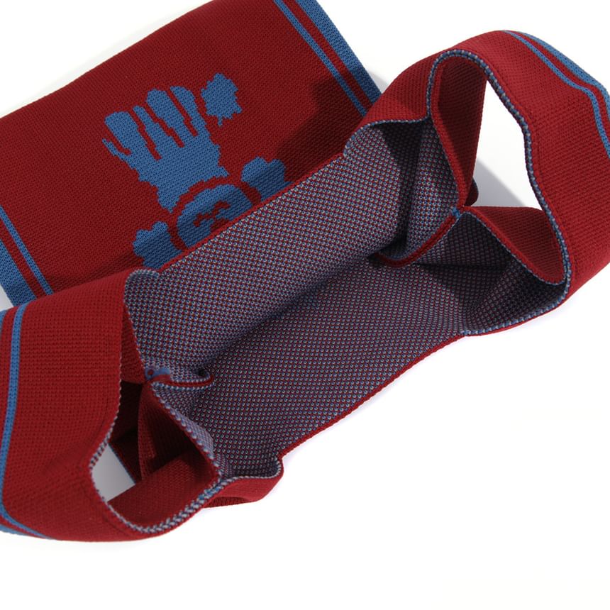 Tote Dog Bag Knit Jacquard