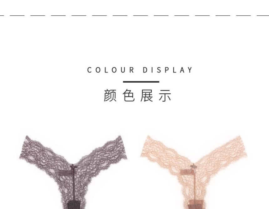 Thongs Lace