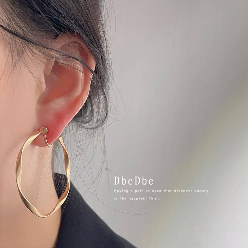 Cuff Hoop Twisted Alloy Ear