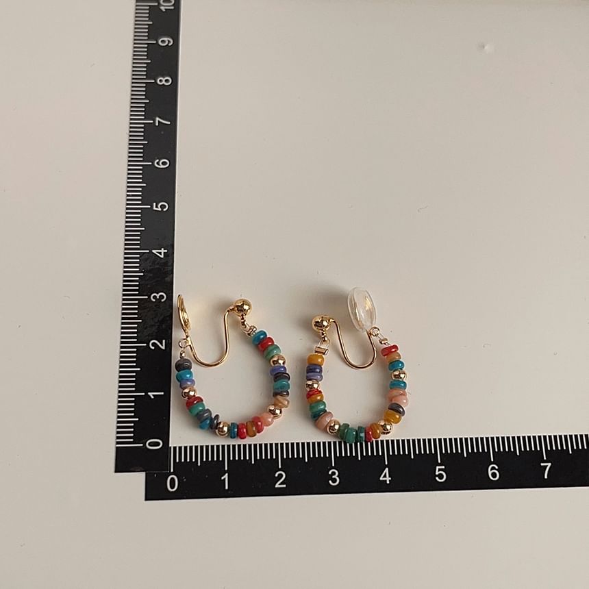 Cuff Hoop Bead Ear Alloy