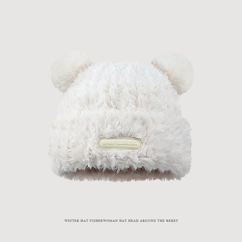 Chenille Ear Bera Hat