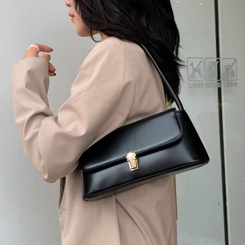 Bag Shoulder Flap Faux Leather