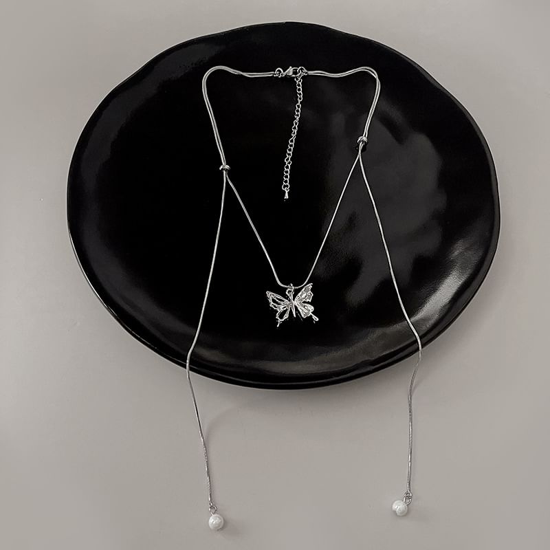 Necklace Pendant Butterfly