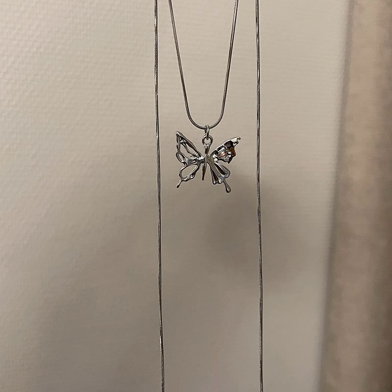 Necklace Pendant Butterfly