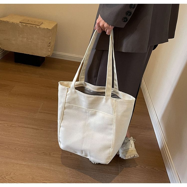Bag Canvas Plain Tote