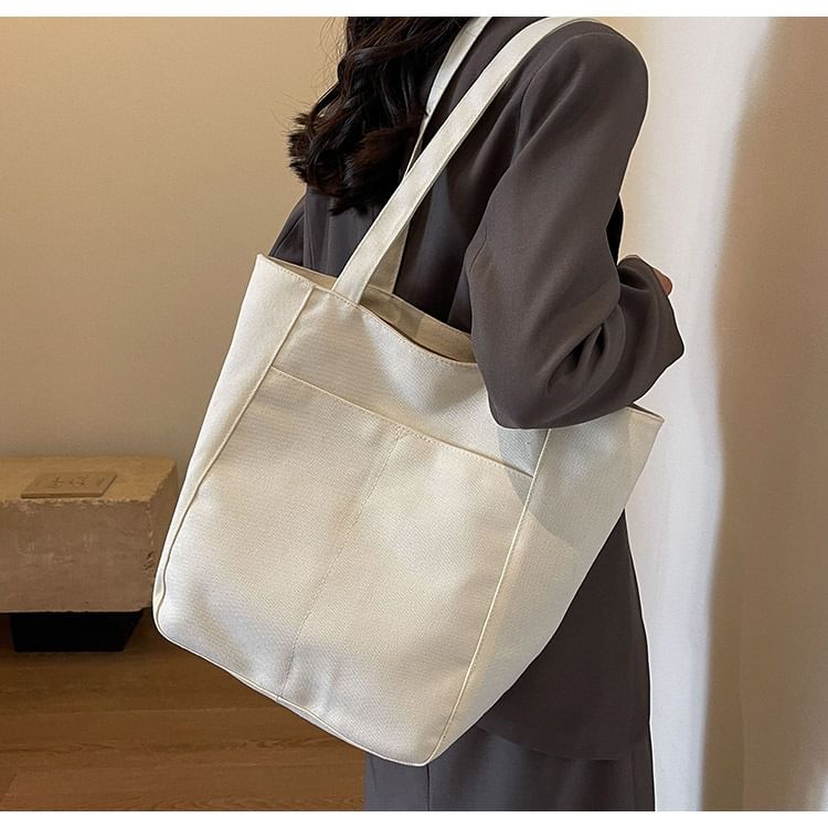 Bag Canvas Plain Tote