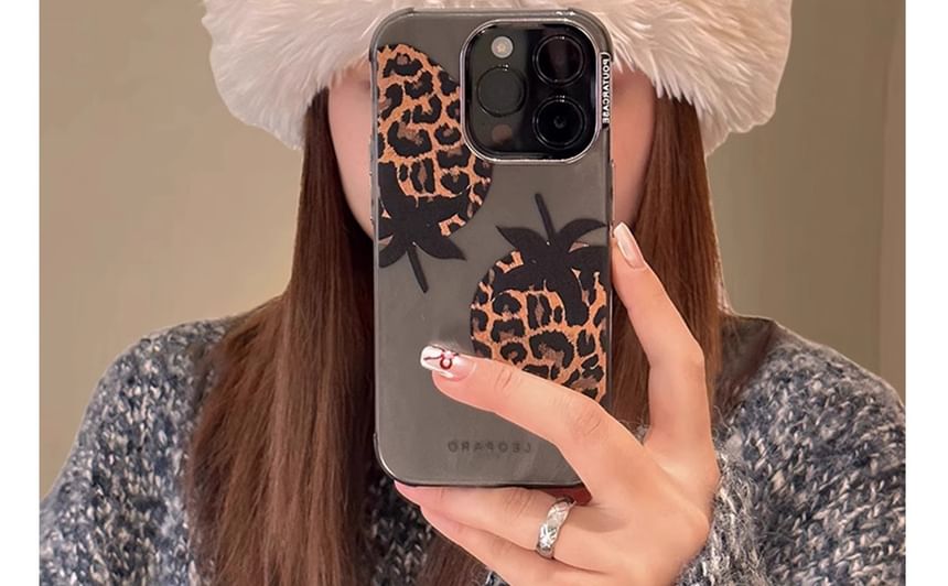 Leopard Print Case Phone