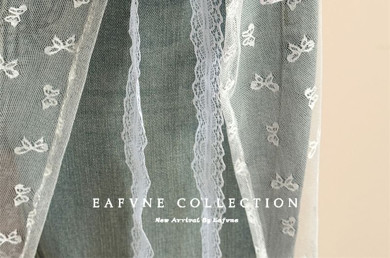 (Various Designs) Half Skirt Lace Apron