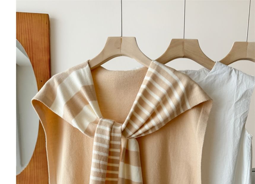 Shawl Knit Striped