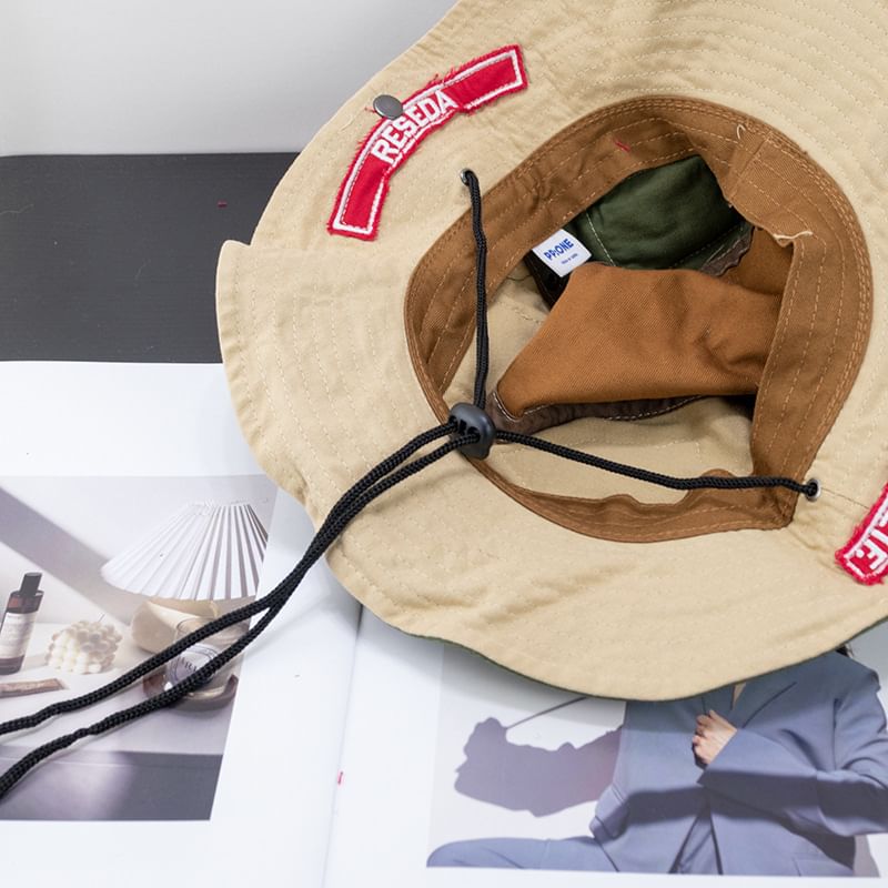 Color Block Hat Applique Boonie