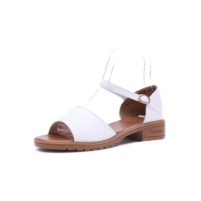 Sandals Heel Chunky