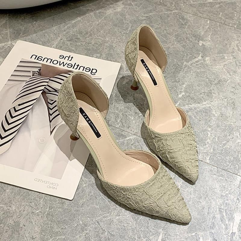 D'Orsay Stiletto Pumps Pointed