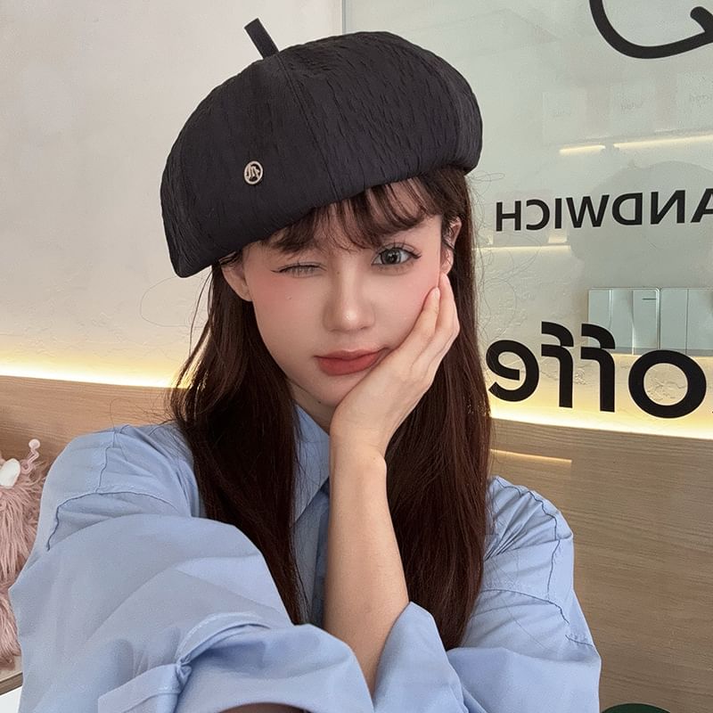 Beret Cotton Plain