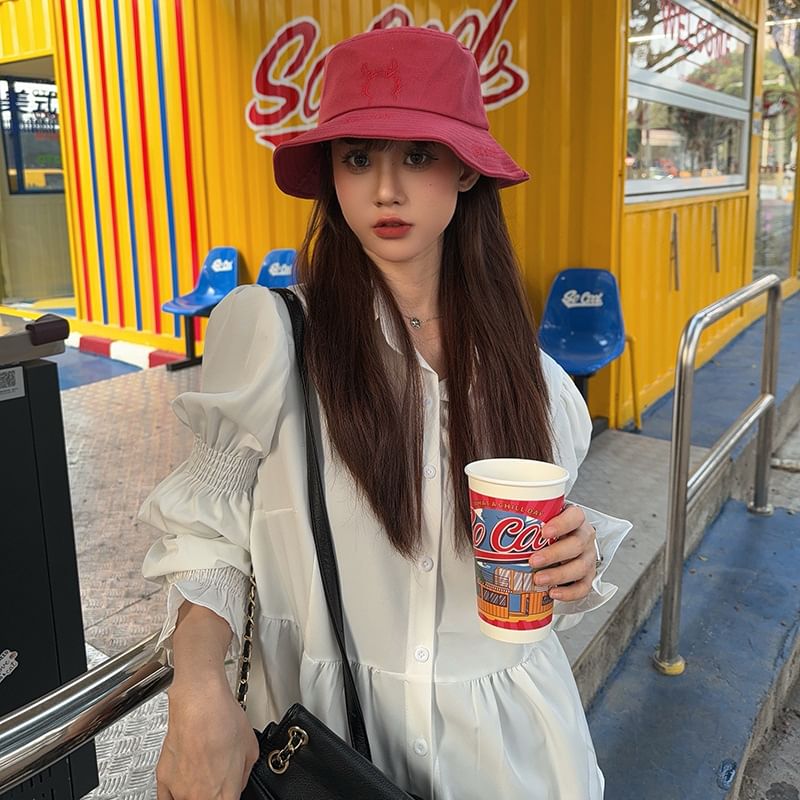 Plain Cloche Hat
