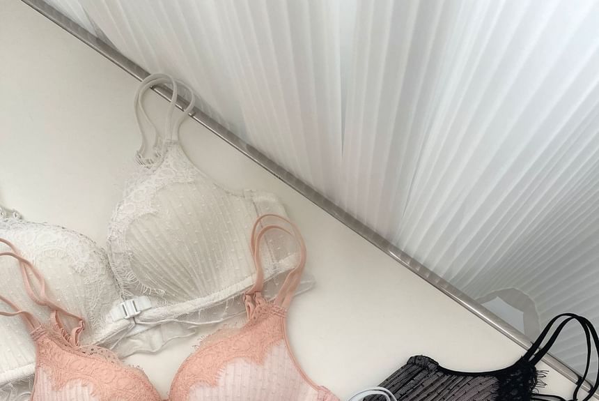 Lace Bralette and Panty Set