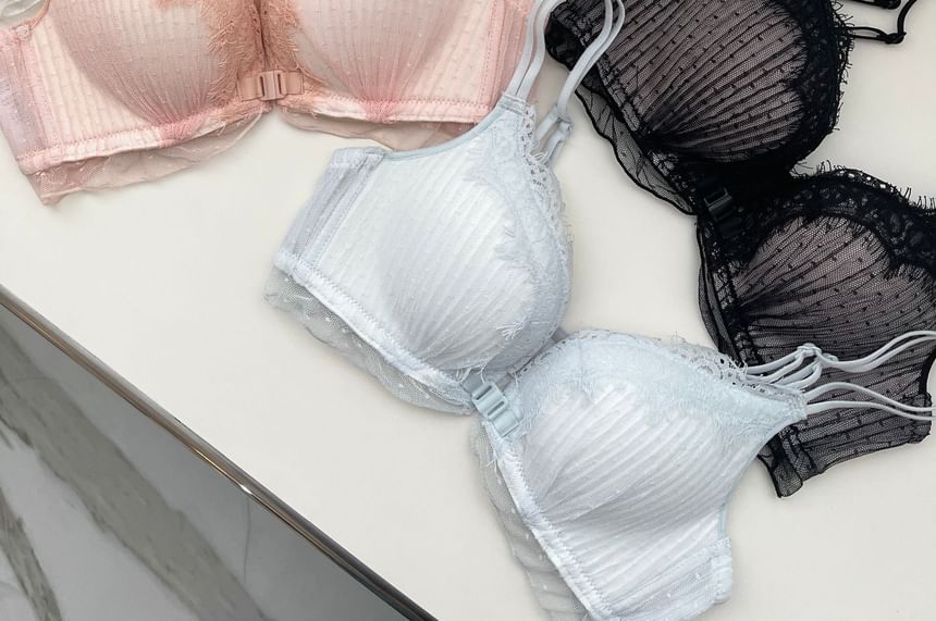Lace Bralette and Panty Set