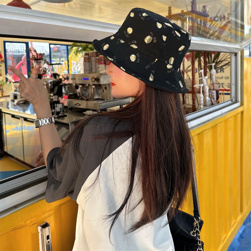 Bucket Hat Durian Print