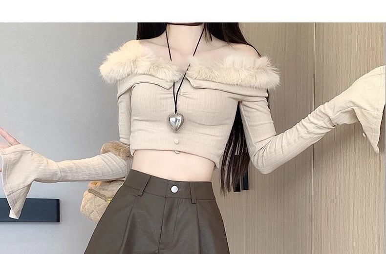 Leather Shorts Waist High Plain Faux