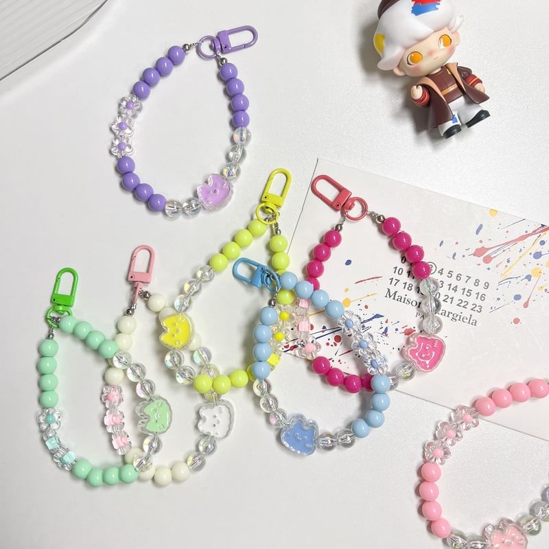 Bead Phone Rabbit Strap