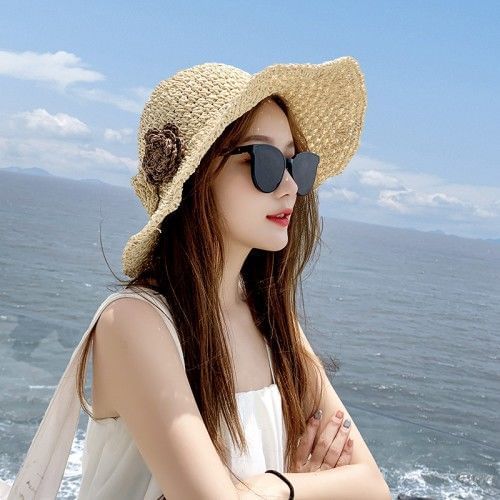 Sun Flower Hat Straw