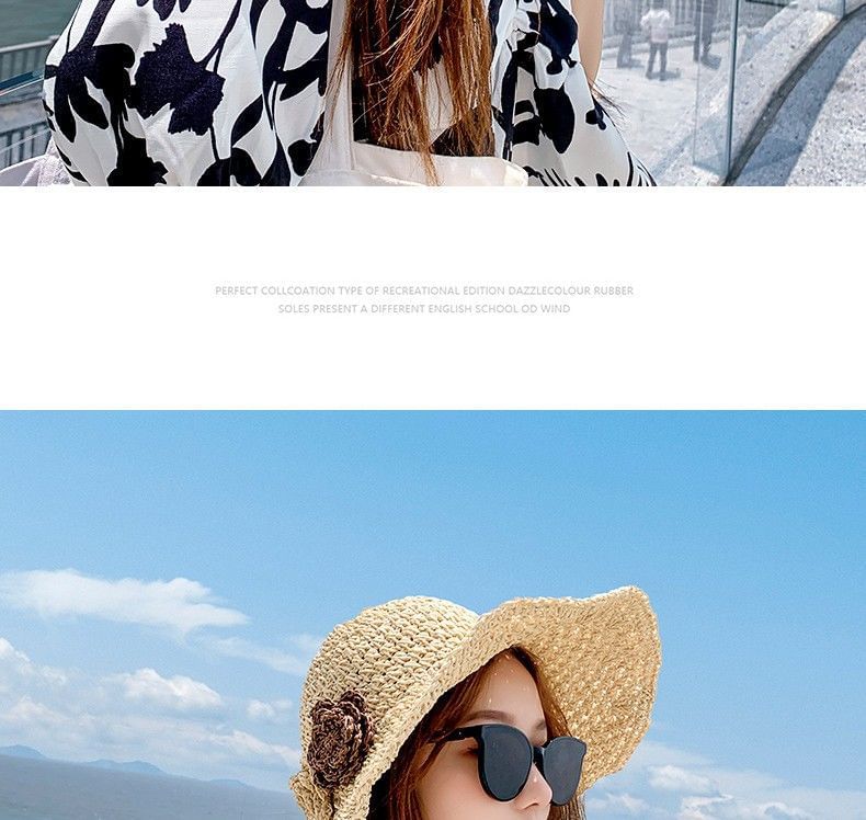 Sun Flower Hat Straw