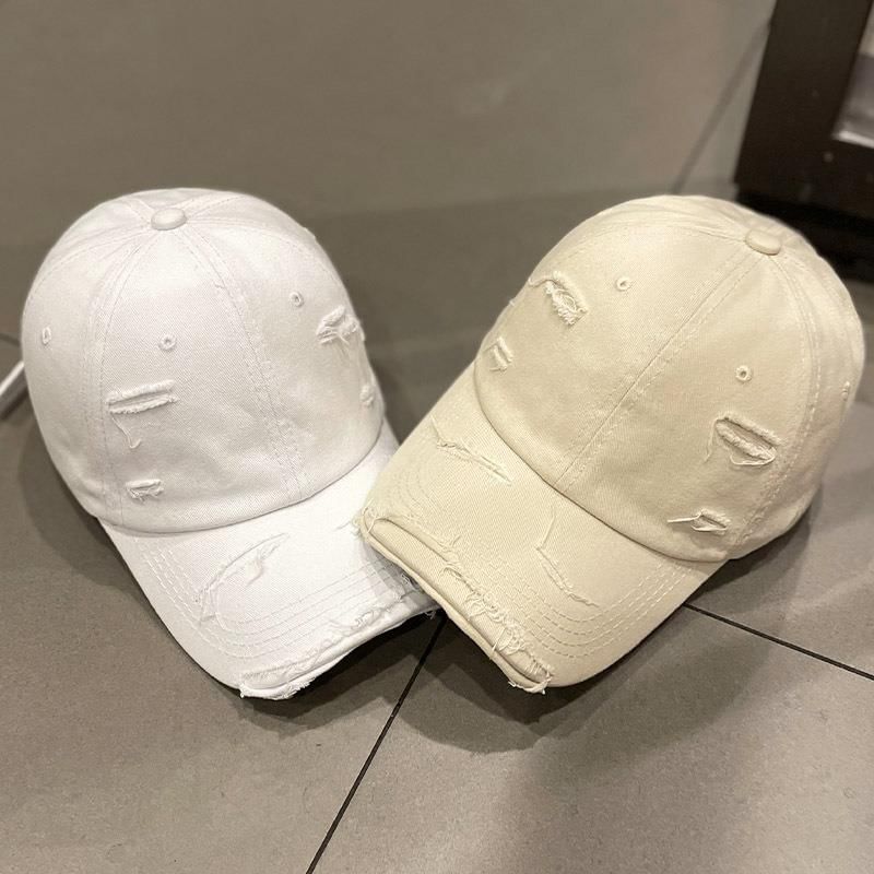Cap Plain Distressed
