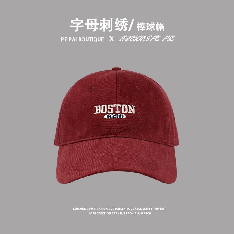 Cap Embroidered Lettering