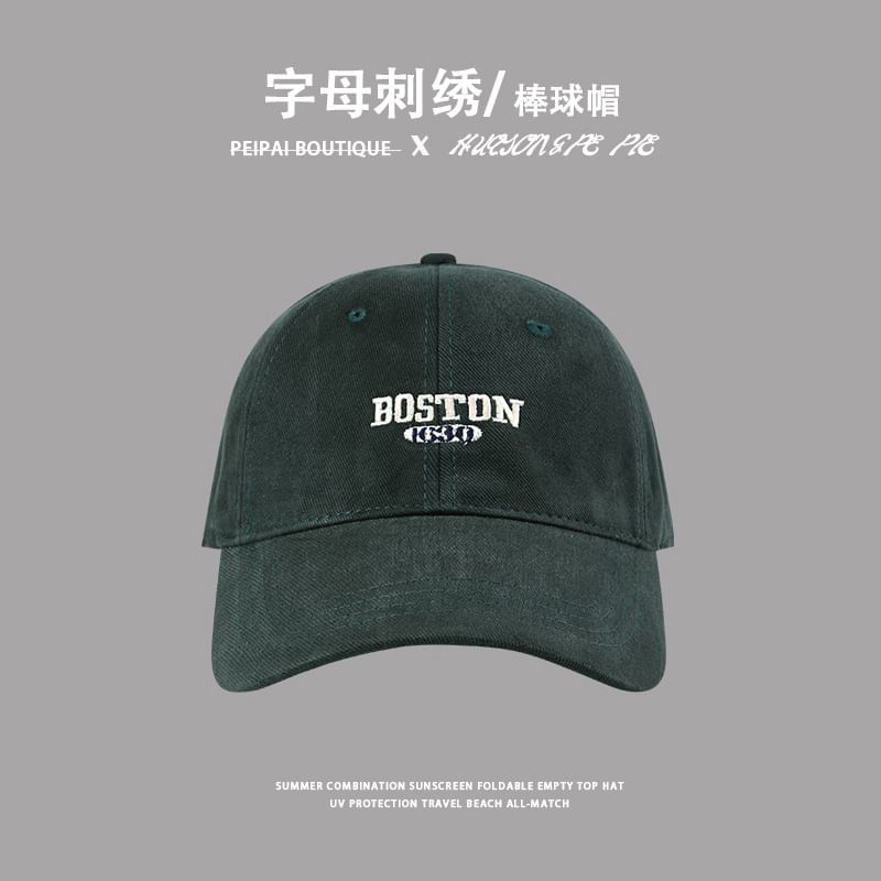 Cap Embroidered Lettering